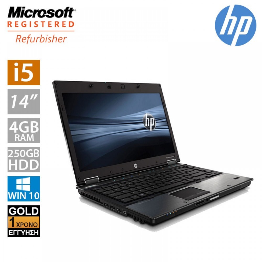 Hp Elitebook 8440p 14 I5 520m4gb250gb Hdd 7410